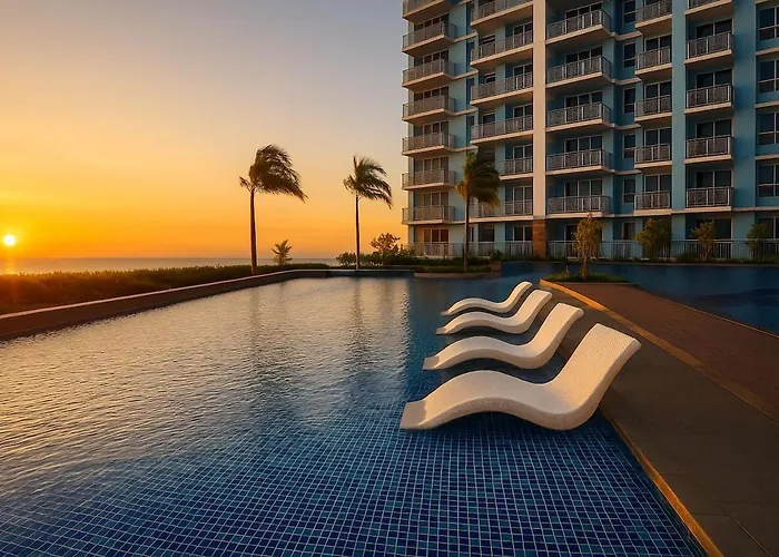 Apartamento Lovely & Luxury 1br Near Solaire, Okada W Sunset