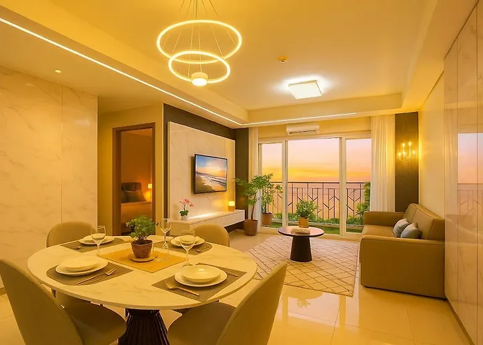 Lovely & Luxury 1br Near Solaire, Okada W Sunset